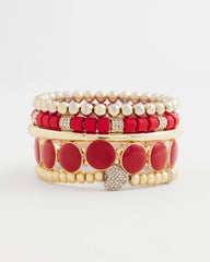 Chico's Jewelry Reversible Round Stretch Bracelet