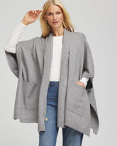 Chico's Accessories Long Knit Ruana