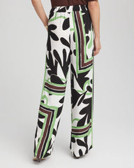 Chico's Petites Petite Printed Silky Soft Pants