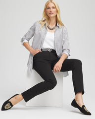 Chico's Petites So Slimming Petite Girlfriend Ankle Jeans