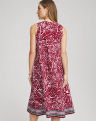 Chico's Collections Zenergy® UPF Printed Midi Sports Dress