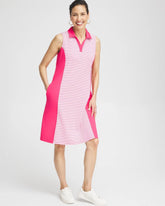Chico's Collections Zenergy® UPF Knit Block Stripe Dress