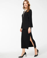 Chico's Collections Travelers™ Side-Slit Maxi Skirt
