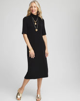 Chico's Collections Travelers™ Mockneck Midi Dress