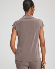 Chico's Collections Travelers™ Mockneck Top