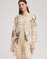 Chico's Collections Travelers™ Collection Sequin-Mesh Jacket