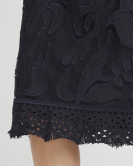 Chico's Collections Travelers™ Mesh Appliqué Midi Dress