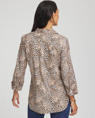 Chico's Collections No Iron™ Leopard Print Shirt