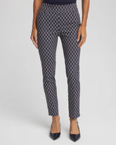 Chico's Collections Brigitte™ Chain Connection Slim Ankle Pants