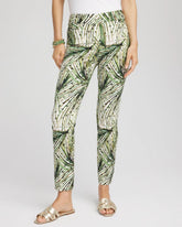 Chico's Collections Brigitte™ Slim Ankle Palm-Print Pants