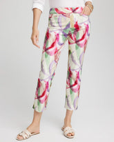 Chico's Collections Brigitte™ Slub Slim Cropped Pants