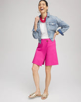 Chico's Collections Brigitte™ Pull-On Asymmetrical Wrap Skort