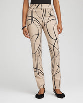 Chico's Collections Brigitte™ Golden Leaf Slim Full-Length Pants