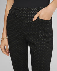 Chico's Collections Brigitte™ Slim Ankle Jacquard Pants