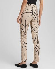 Chico's Collections Brigitte™ Golden Leaf Slim Ankle Pants