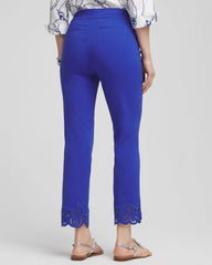 Chico's Collections Brigitte™ Pull-On Cutwork Cropped Pants