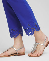 Chico's Collections Brigitte™ Pull-On Cutwork Cropped Pants