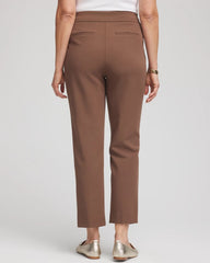 Chico's Collections Lightweight Juliet Straight Ankle Pants