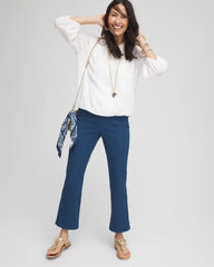 Chico's Collections Lightweight Juliet Kick Flare Pants
