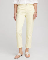 Chico's Collections Girlfriend Cropped Jeans