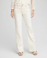 Chico's Collections Girlfriend Flared Jeans
