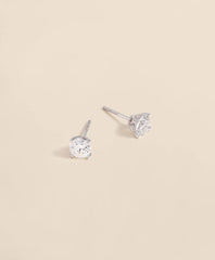 1 CT. Lab-Grown Diamond 14k Gold Stud Earrings