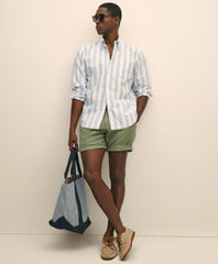 7" Linen Cotton Shorts