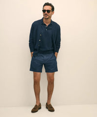 7" Linen Cotton Shorts
