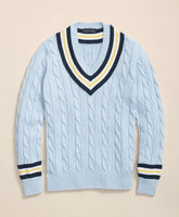 Archive Tennis Sweater in Supima
