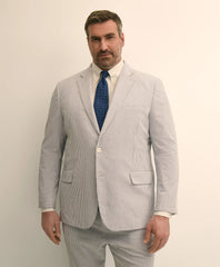 Big & Tall Cotton Seersucker Sport Coat