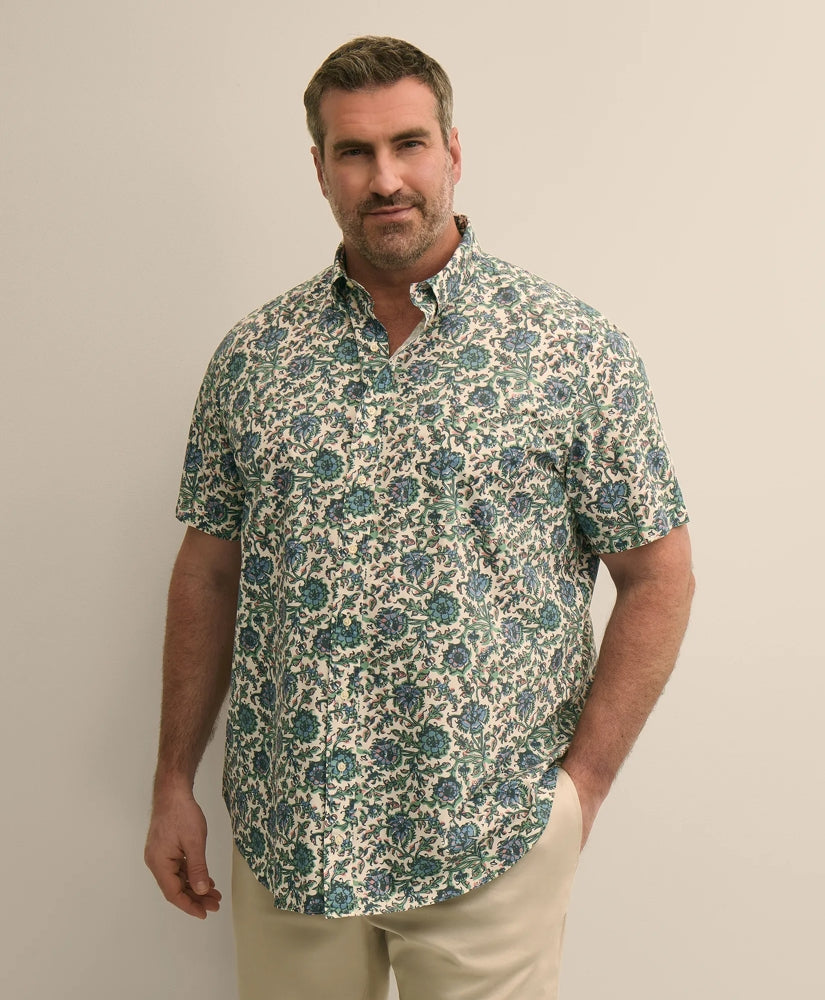 Big & Tall Friday Shirt, Short-Sleeve Poplin