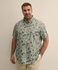 Big & Tall Friday Shirt, Short-Sleeve Poplin