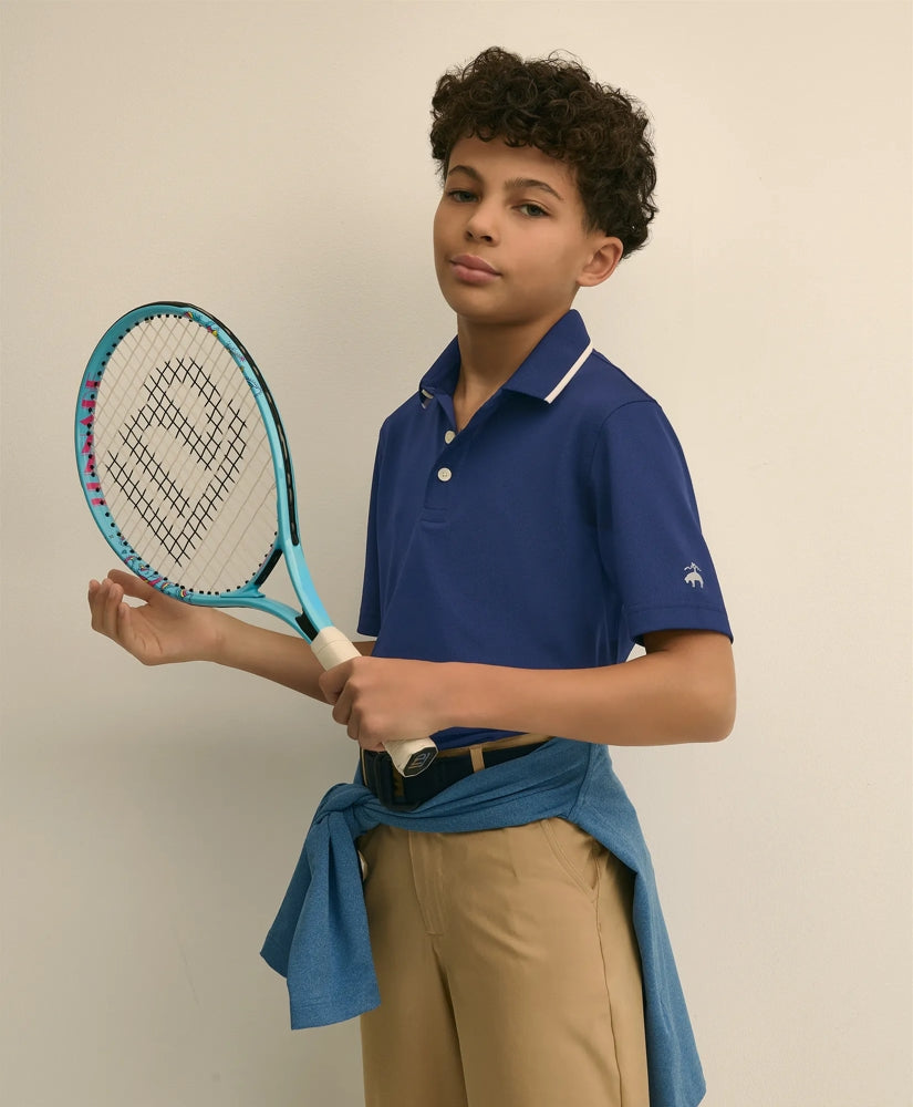 Boys Pique Performance Series Polo