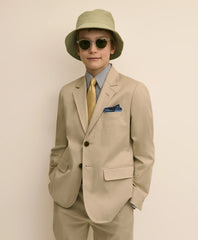 Boys Prep Stretch Cotton Suit Jacket