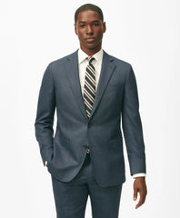 Brooks Brothers Explorer Collection Classic Fit Wool Nailhead Suit Jacket