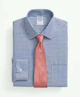 Brooks Brothers Explorer Collection Non-Iron Twill Ainsley Collar, Gingham Dress Shirt