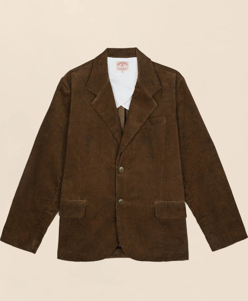 Brooks Brothers x Brain Dead Cotton Corduroy Embroidered Emblem Suit Jacket