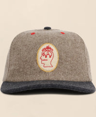 Brooks Brothers x Brain Dead Wool Blend Emblem Baseball Hat