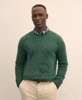 Brushed Wool Crewneck Sweater