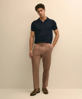 Classic Fit Cotton Blend Side-Tab Dress Pants