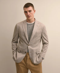 Classic Fit Cotton Jacquard Knit Sport Coat