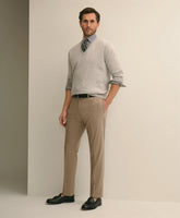 Classic Fit Wool Blend Plain Front 1818 Trousers