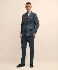 Classic Fit Wool Check 1818 Suit
