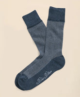 Cotton Blend Herringbone Socks