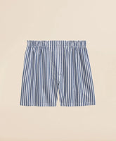 Cotton Broadcloth Butcher-Stripe Boxers
