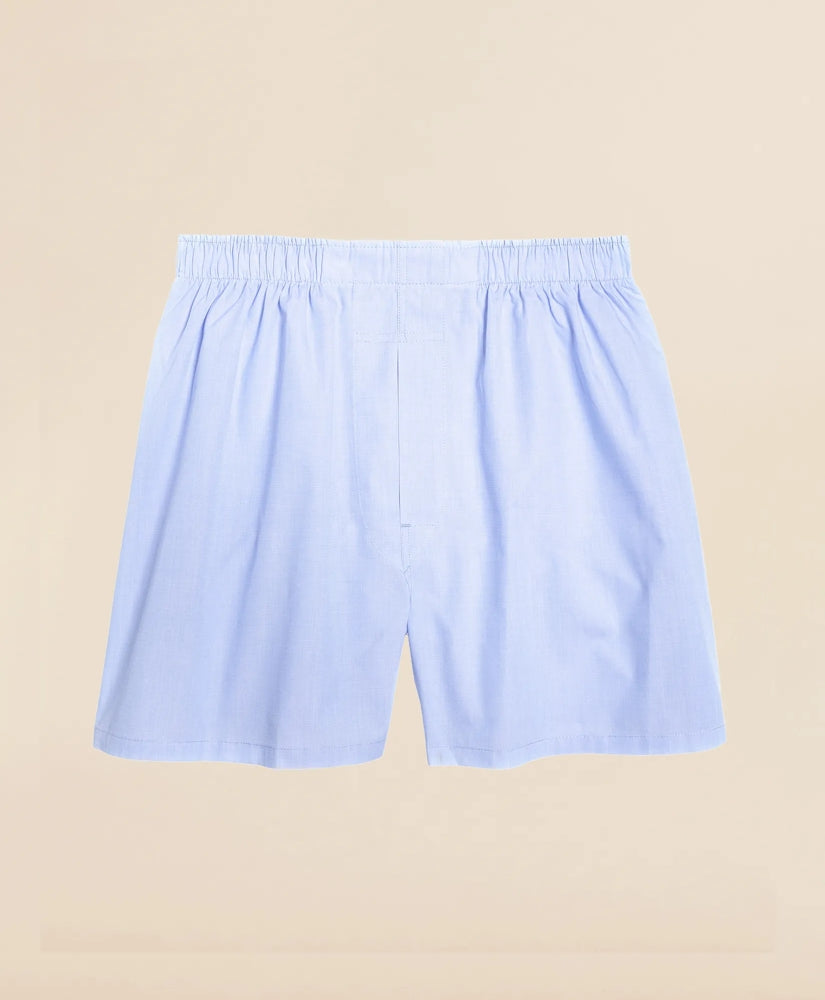 Cotton Broadcloth End-on-End Boxers