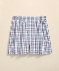 Cotton Broadcloth Plaid Boxers