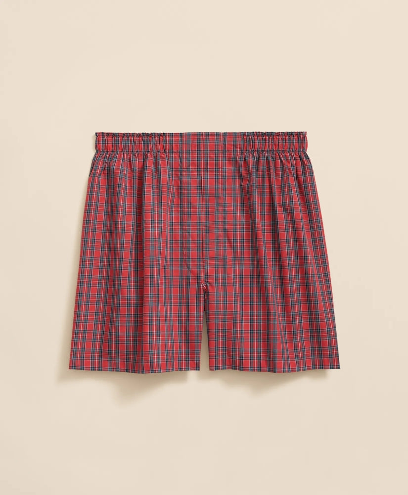 Cotton Broadcloth Royal Stewart Tartan Boxers