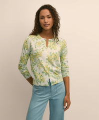 Cotton Floral Cardigan