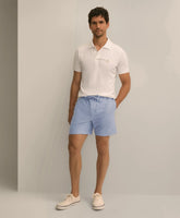 Cotton Oxford Lounge Shorts